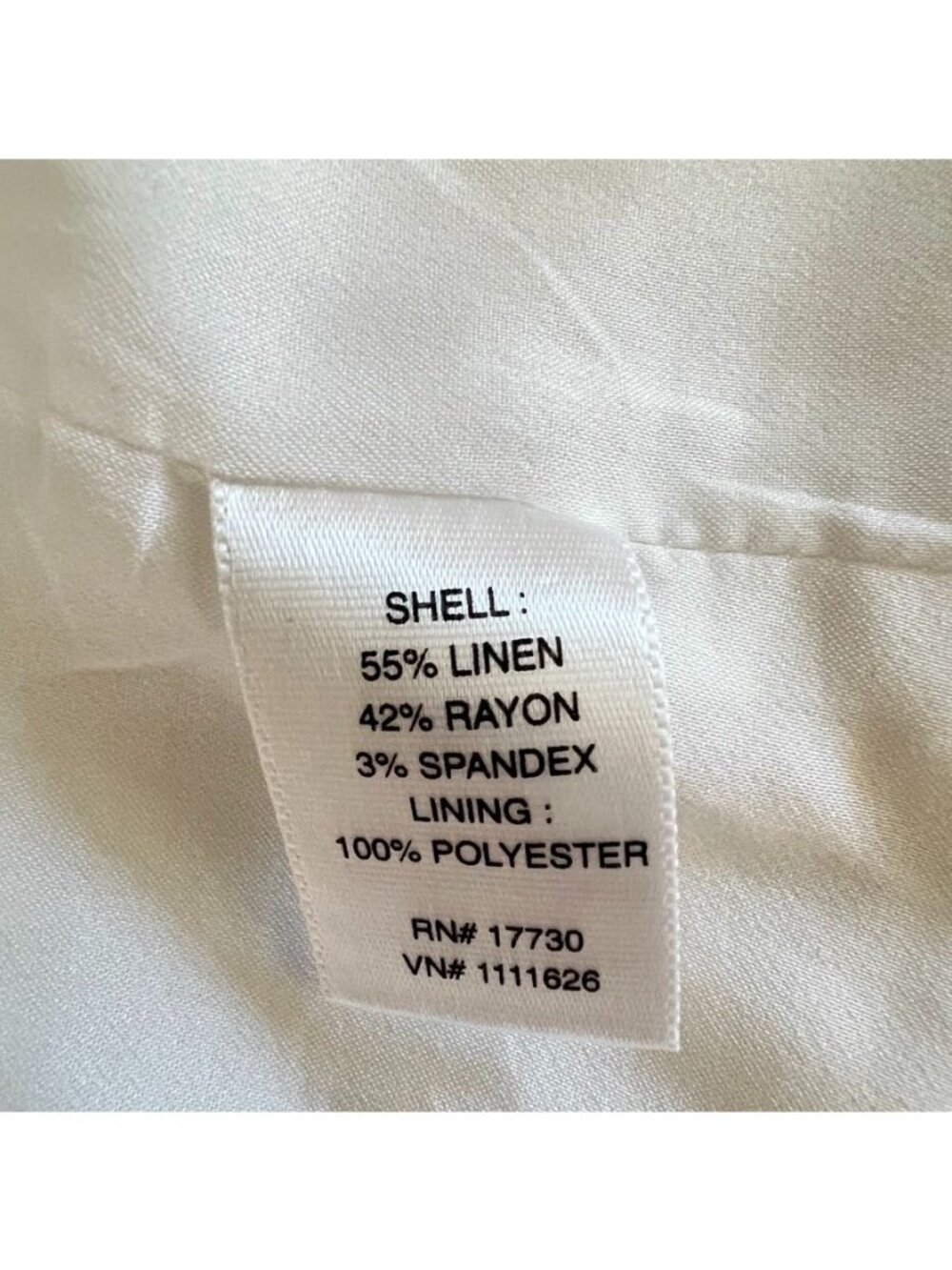 Fitted Linen Blend Safari Jacket Utility Blazer Sz XS Coastal Minimalist Resort - Picture 6 of 14